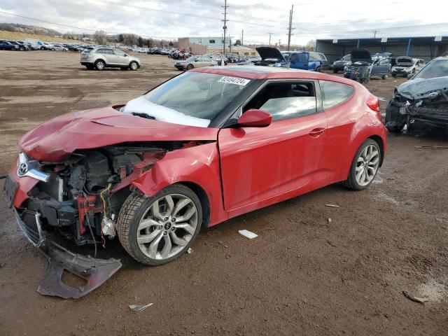HYUNDAI VELOSTER 2015 with VIN KMHTC6AD4FU233689 - Photo from auction