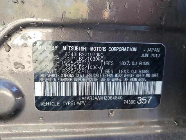 Photo 14 from auction – 2017 MITSUBISHI OUTLANDER with VIN JA4AR3AWXHZ064840