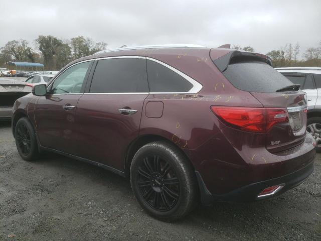 Photo 2 from auction – 2014 ACURA MDX ADVANC with VIN 5FRYD4H85EB030997