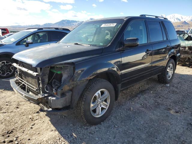 HONDA PILOT EX 2005 with VIN 5FNYF18435B054271 - Photo from auction