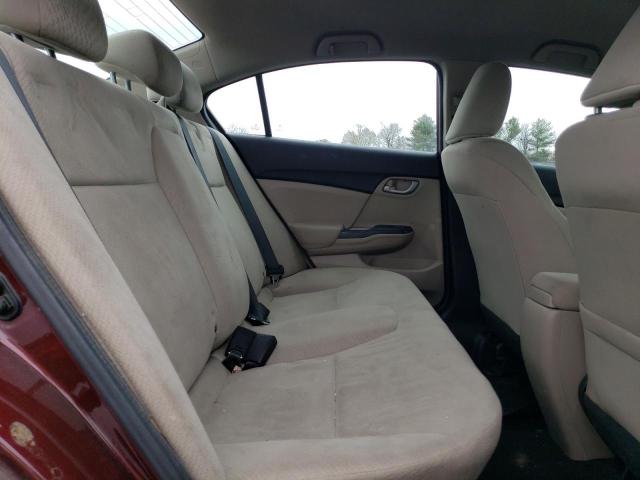 Photo 10 from auction – 2013 HONDA CIVIC LX with VIN 19XFB2F59DE267136