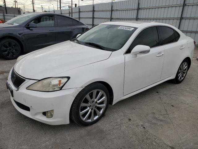 LEXUS IS 250 2010 with VIN JTHBF5C27A2096604 - Photo from auction