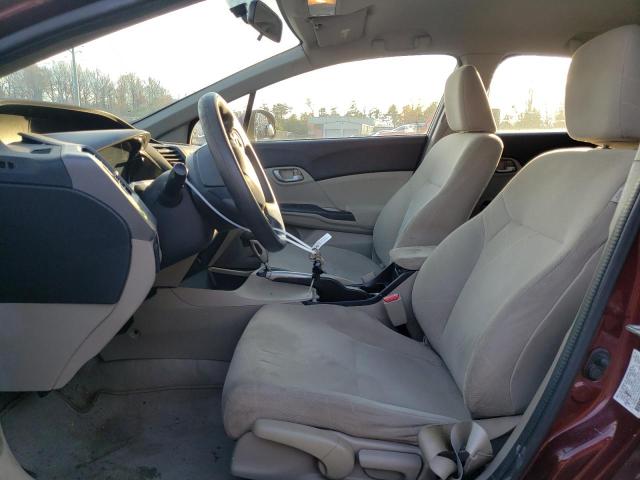 Photo 7 from auction – 2012 HONDA CIVIC with VIN 2HGFB2F57CH584708