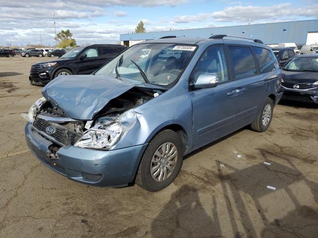 KIA SEDONA LX 2011 with VIN KNDMG4C73B6407551 - Photo from auction