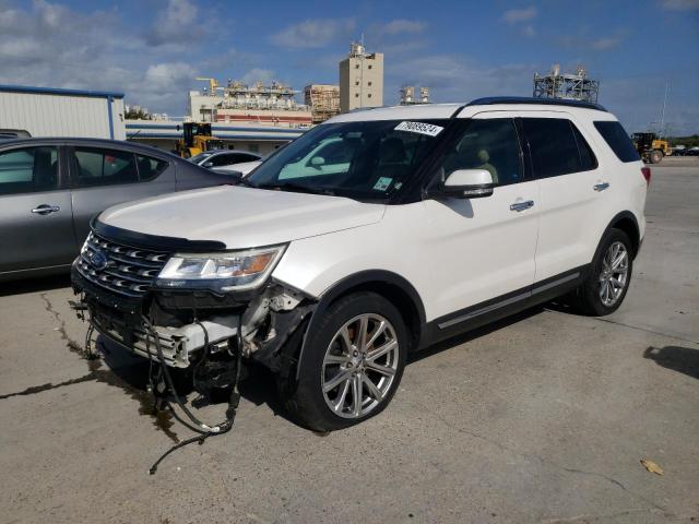 FORD EXPLORER L 2017 with VIN 1FM5K7F88HGC70243 - Photo from auction