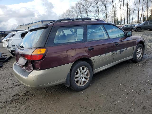 Photo 3 from auction – 2000 SUBARU LEGACY OUT with VIN 4S3BH6751Y7671900