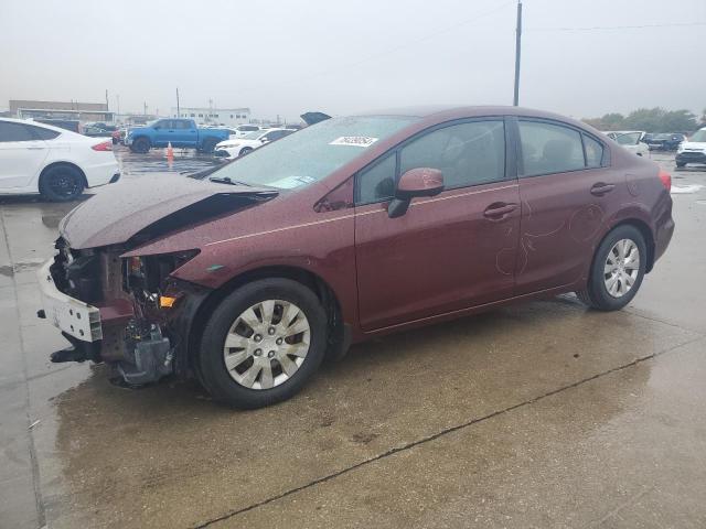 Photo 1 from auction – 2012 HONDA CIVIC LX with VIN 2HGFB2F55CH515483