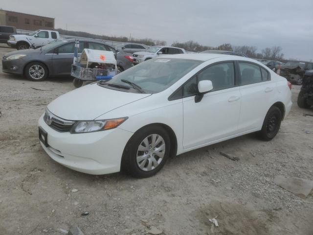 HONDA CIVIC LX 2012 with VIN 19XFB2F57CE060825 - Photo from auction