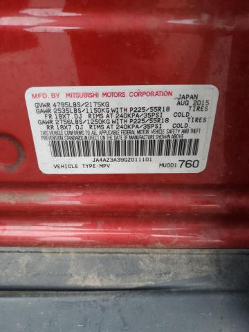 Photo 14 from auction – 2016 MITSUBISHI OUTLANDER with VIN JA4AZ3A39GZ011101