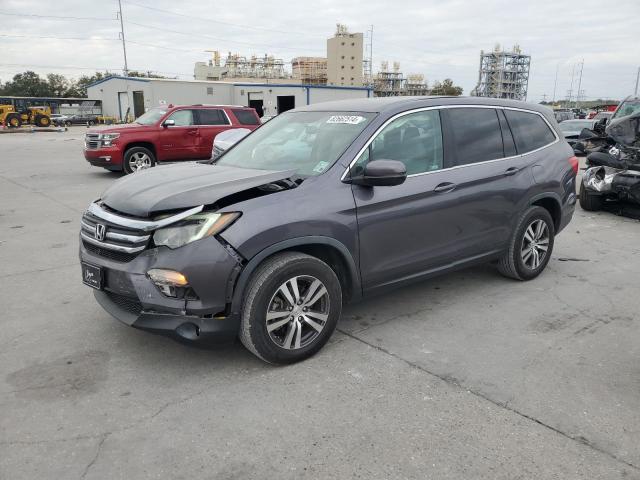 HONDA PILOT EX 2018 with VIN 5FNYF5H35JB033088 - Photo from auction