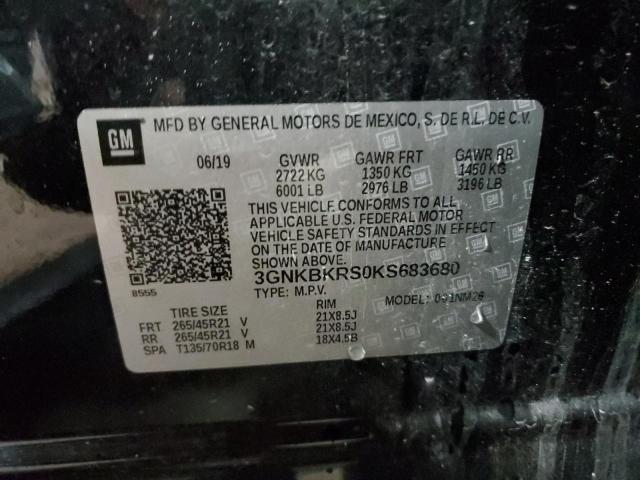 Photo 14 from auction – 2019 CHEVROLET BLAZER PRE with VIN 3GNKBKRS0KS683680