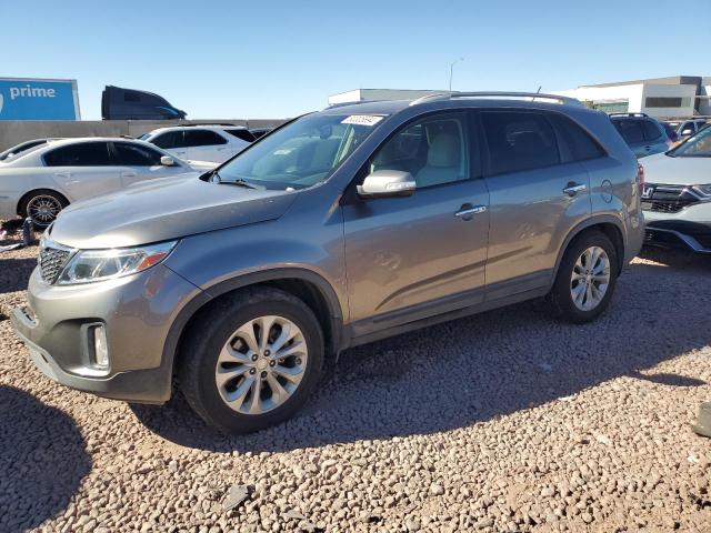 KIA SORENTO EX 2015 with VIN 5XYKU4A70FG566288 - Photo from auction