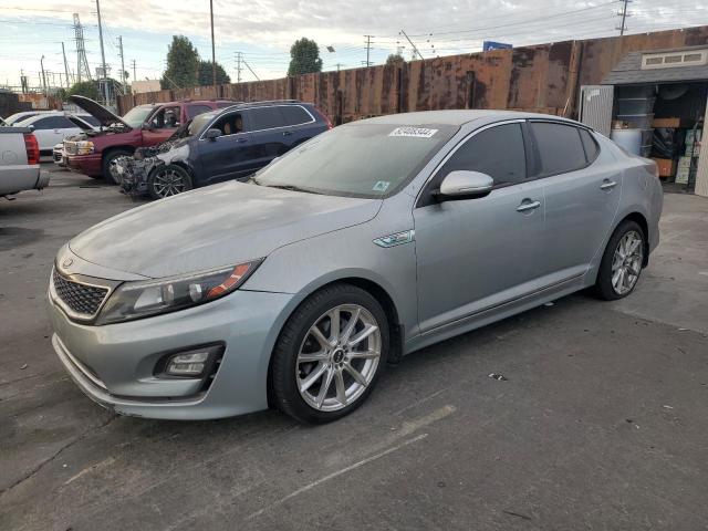 KIA OPTIMA HYB 2014 with VIN KNAGN4ADXE5065728 - Photo from auction