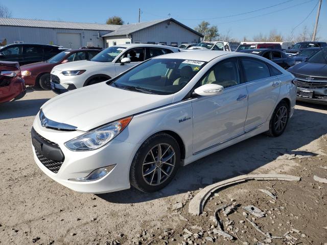 HYUNDAI SONATA HYB 2013 with VIN KMHEC4A48DA084313 - Photo from auction