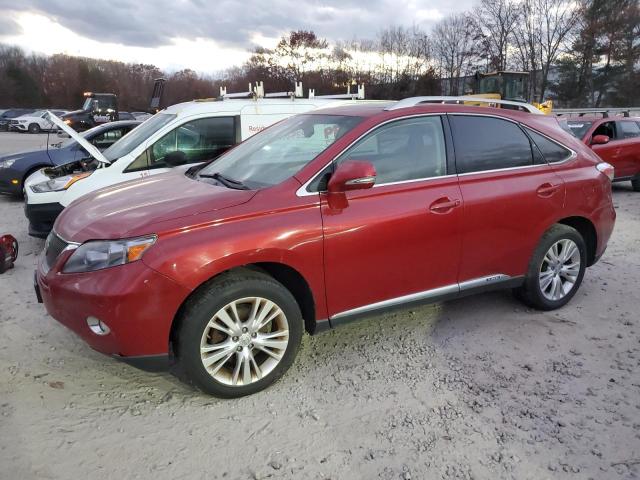LEXUS RX 450H 2010 with VIN JTJBC1BA8A2412259 - Photo from auction