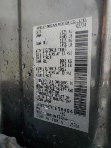 Photo 14 from auction – 2024 NISSAN ROGUE SV with VIN 5N1BT3BB7RC698484