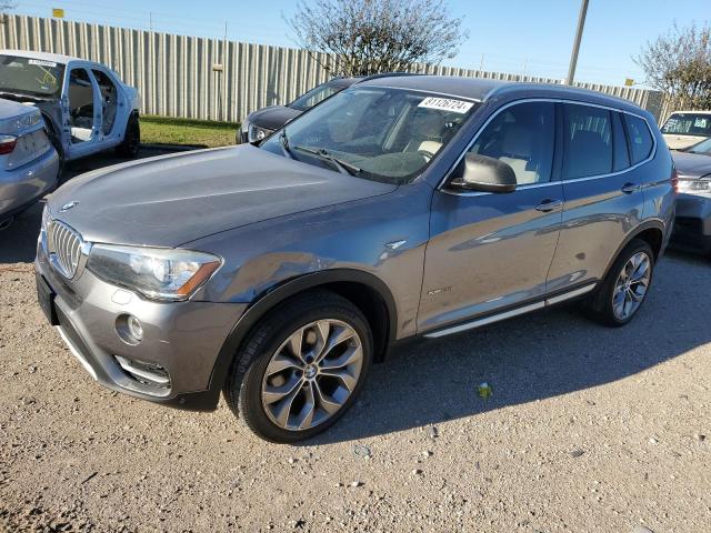 BMW X3 XDRIVE2 2017 with VIN 5UXWX9C53H0T07321 - Photo from auction