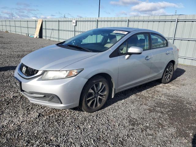 HONDA CIVIC LX 2014 with VIN 2HGFB2F56EH017585 - Photo from auction