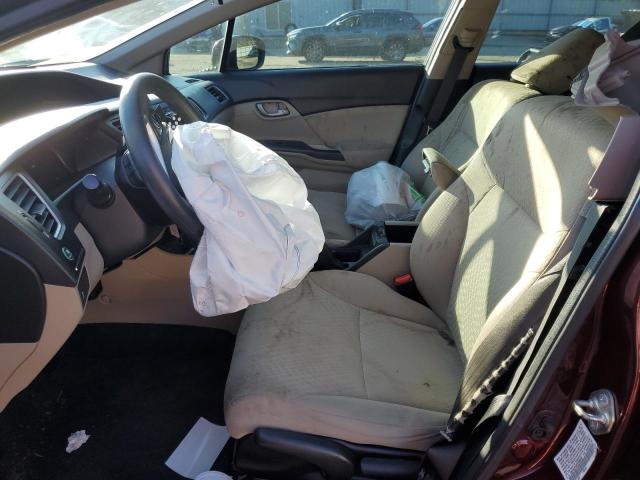 Photo 7 from auction – 2014 HONDA CIVIC LX with VIN 19XFB2F56EE055036