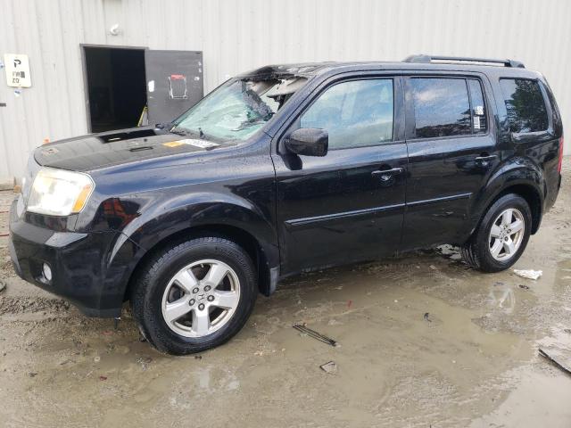 HONDA PILOT EXL 2009 with VIN 5FNYF485X9B035152 - Photo from auction
