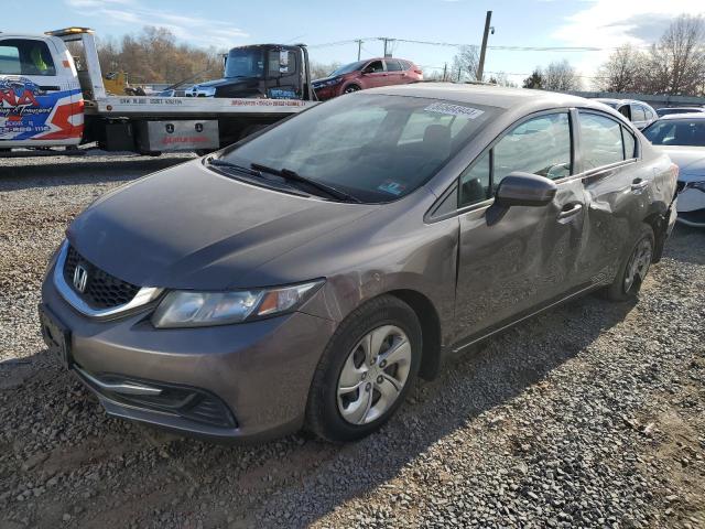 HONDA CIVIC LX 2015 with VIN 19XFB2F55FE290562 - Photo from auction