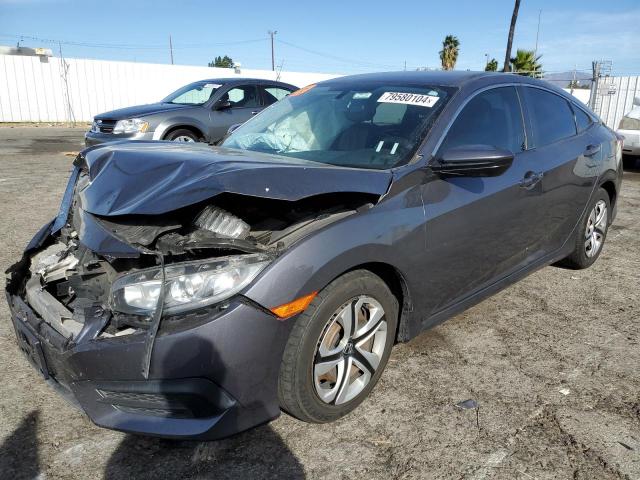 HONDA CIVIC LX 2017 with VIN 2HGFC2F50HH561565 - Photo from auction