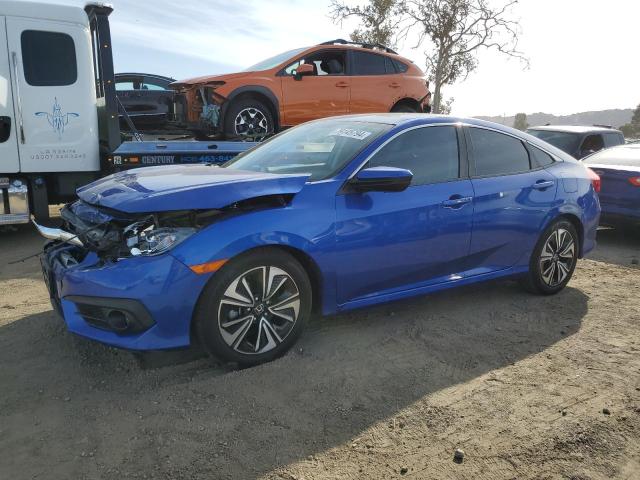 HONDA CIVIC EX 2017 with VIN 2HGFC1F39HH654674 - Photo from auction