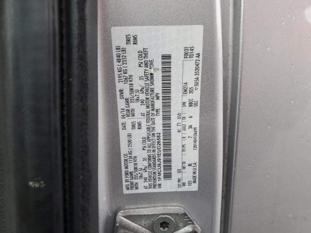 Photo 14 from auction – 2014 FORD ESCAPE TIT with VIN 1FMCU9J91EUD26582