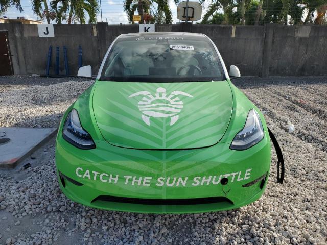 Photo 5 from auction – 2021 TESLA MODEL Y with VIN 5YJYGDEDXMF192763
