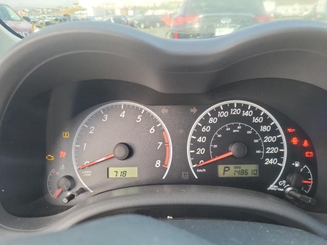 Photo 9 from auction – 2009 TOYOTA COROLLA BA with VIN 2T1BU40E09C102191