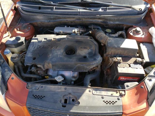 Photo 11 from auction – 2007 KIA RIO 5 SX with VIN KNADE163976268754