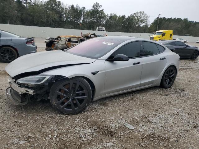 TESLA MODEL S 2021 with VIN 5YJSA1E69MF437480 - Photo from auction