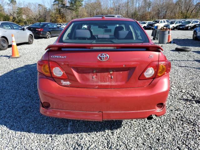 Photo 6 from auction – 2009 TOYOTA COROLLA BA with VIN 2T1BU40E49C116076
