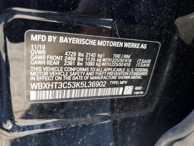 Photo 14 from auction – 2019 BMW X1 XDRIVE2 with VIN WBXHT3C53K5L36902