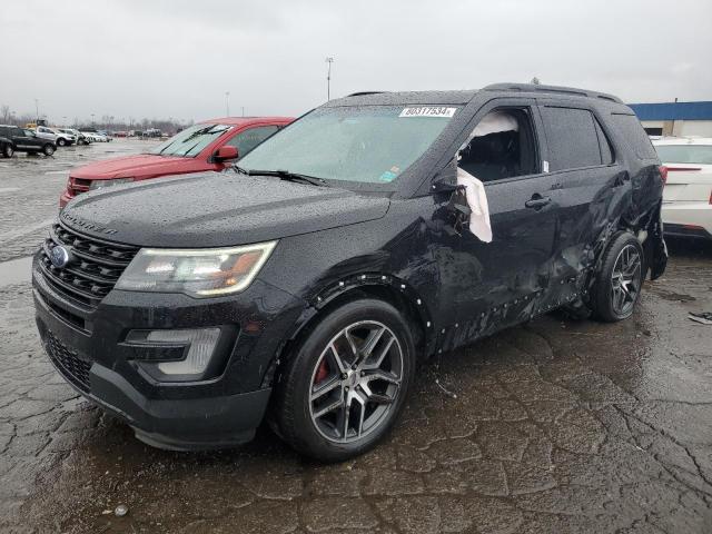 FORD EXPLORER S 2017 with VIN 1FM5K8GT6HGD45711 - Photo from auction