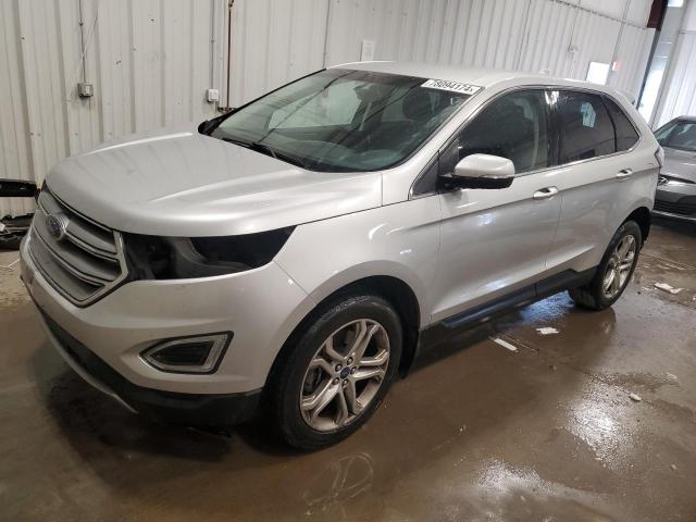FORD EDGE TITAN 2017 with VIN 2FMPK4K91HBB31763 - Photo from auction
