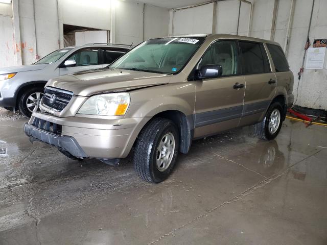 Photo 1 from auction – 2005 HONDA PILOT LX with VIN 2HKYF181X5H541023