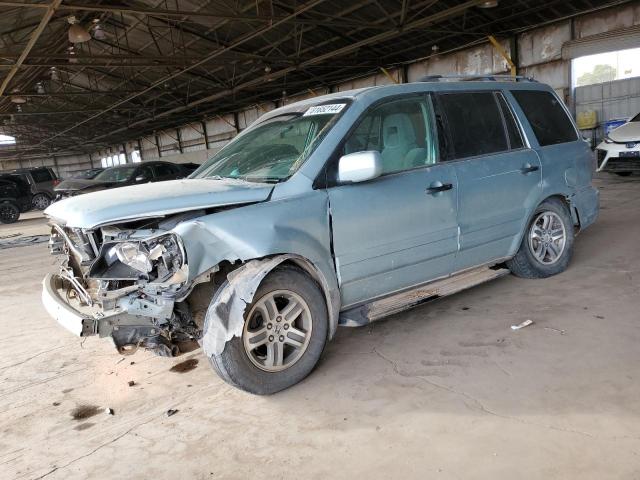 HONDA PILOT EX 2003 with VIN 2HKYF184X3H533155 - Photo from auction