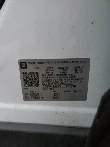 Photo 14 from auction – 2020 GMC TERRAIN SL with VIN 3GKALMEV2LL133636