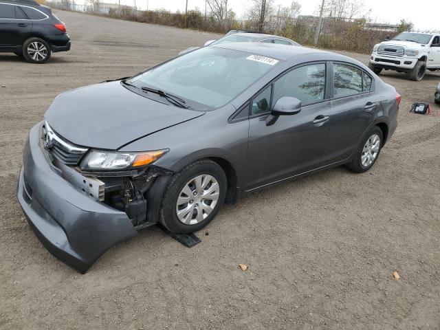 HONDA CIVIC LX 2012 with VIN 2HGFB2F48CH117336 - Photo from auction