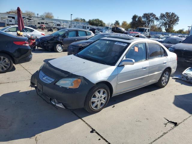 Photo 1 from auction – 2003 HONDA CIVIC EX with VIN 2HGES26703H605721