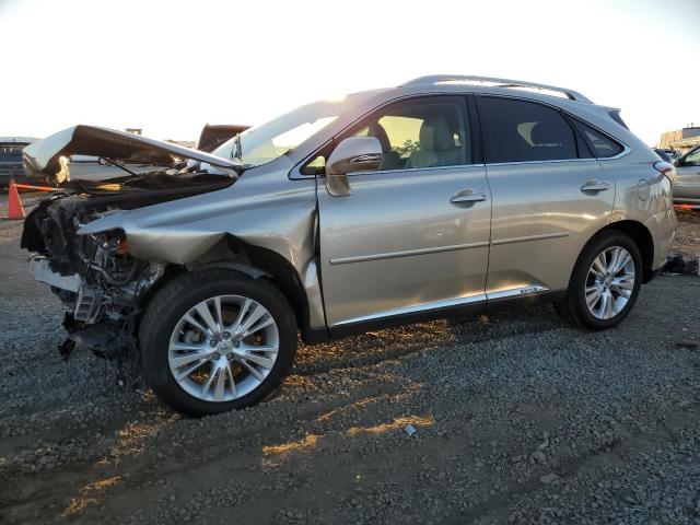 LEXUS RX 450H 2011 with VIN JTJBC1BA9B2421442 - Photo from auction