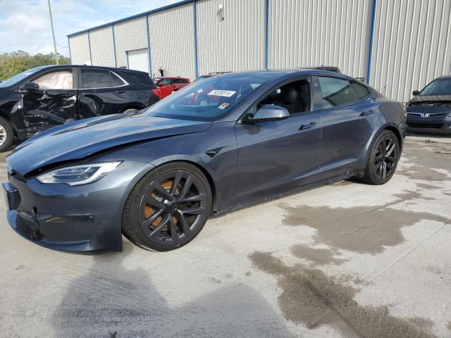 TESLA MODEL S 2021 with VIN 5YJSA1E63MF452735 - Photo from auction