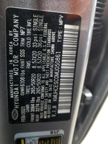 Photo 14 from auction – 2021 GENESIS GV80 BASE with VIN KMUHCESC0MU050861