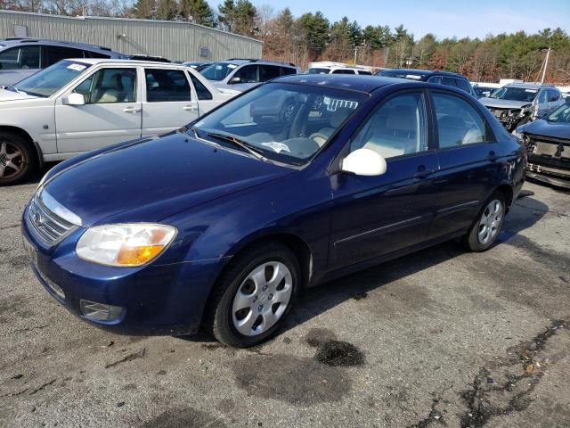 KIA SPECTRA EX 2008 with VIN KNAFE122985549580 - Photo from auction