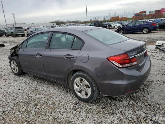Photo 2 from auction – 2014 HONDA CIVIC LX with VIN 19XFB2F54EE220596