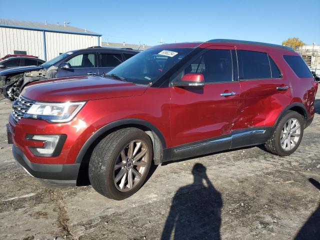 FORD EXPLORER L 2017 with VIN 1FM5K8F83HGC38970 - Photo from auction