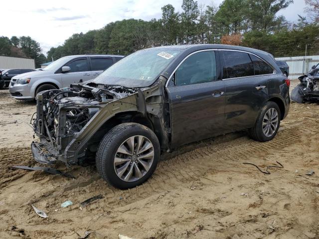 ACURA MDX TECHNO 2016 with VIN 5FRYD4H40GB030115 - Photo from auction