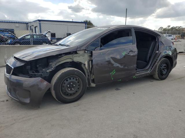 KIA FORTE LX 2018 with VIN 3KPFK4A77JE190055 - Photo from auction