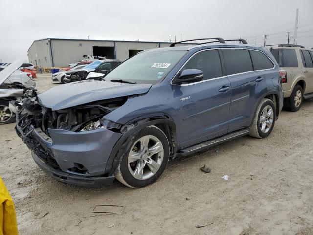 TOYOTA HIGHLANDER 2014 with VIN 5TDDCRFH9ES005650 - Photo from auction